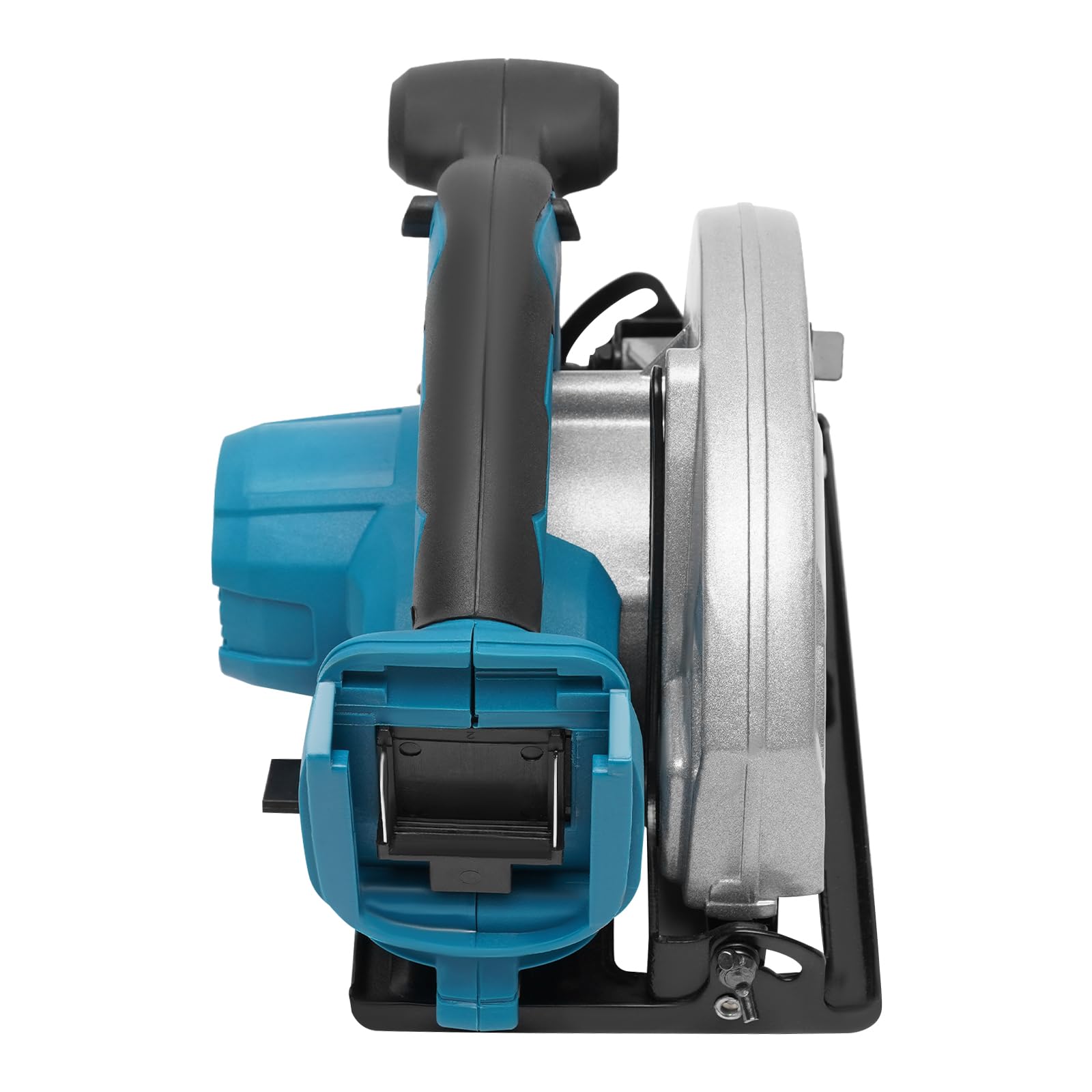 Sierra circular manual, 750 W, 2000 rpm, potente motor, profundidad de corte 90 mm (0-45º), corte ajustable, extracción de polvo, para cortar madera, renovación de casa, hecha a mano