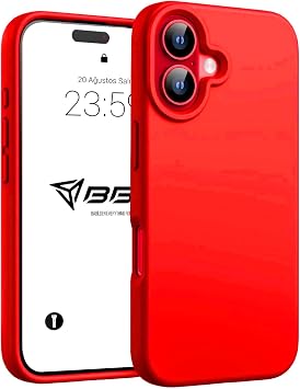Babilden iPhone 16  le Uyumlu K l f  nce Ve Dayan kl  S v  Silikon 3 Katmanl  Tam Kaplamal   k Yumu ak Jel Hissi Y ksek Kalite Kau uk Telefon K l f  A k K rm z