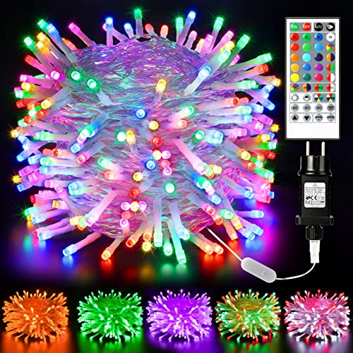 Koboko Catena luminosa con fiori, 6 m, 40 LED, con fiori di ciliegio, funzionamento a batteria, luce bianca calda, luci decorative per giardino, matrimoni, interni, esterni, terrazze, alberi