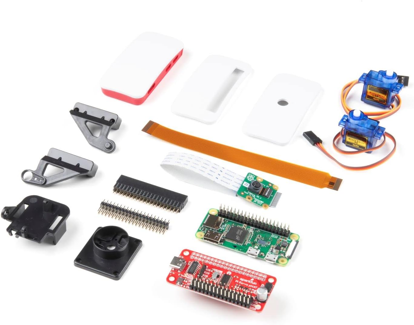 Raspberry Pi Zero W Camera Kit - Includes All The Pieces You Need to Assemble and Program IoT Raspberry Pi Zero Camera