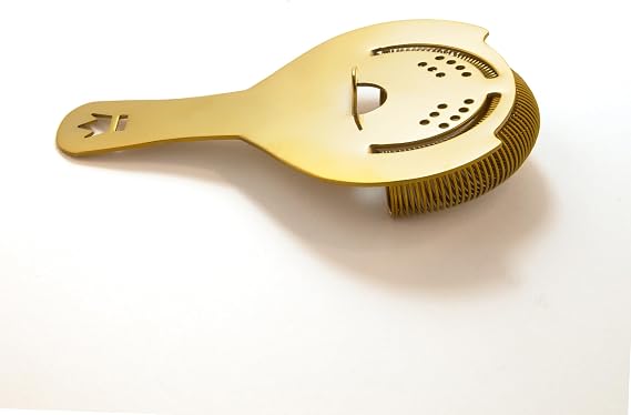 Cocktail Kingdom Koriko Hawthorne Strainer (Gold)