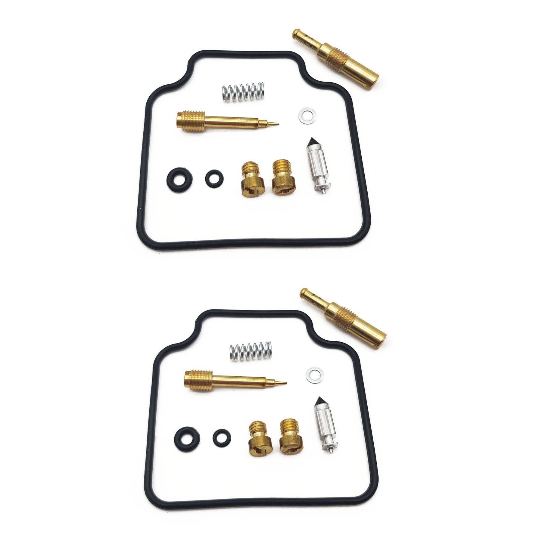 Motorcycle carburetor repair kit floating needle gasket parts for Honda NX650 RD02 Dominator 1988-1994 NX 650(2pcs)