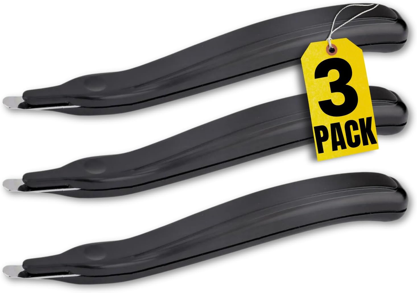 1InTheOffice Staple Remover Tool, Magnetic Staple Remover Stick, Easy Staple Puller Stick, "3 Pack "