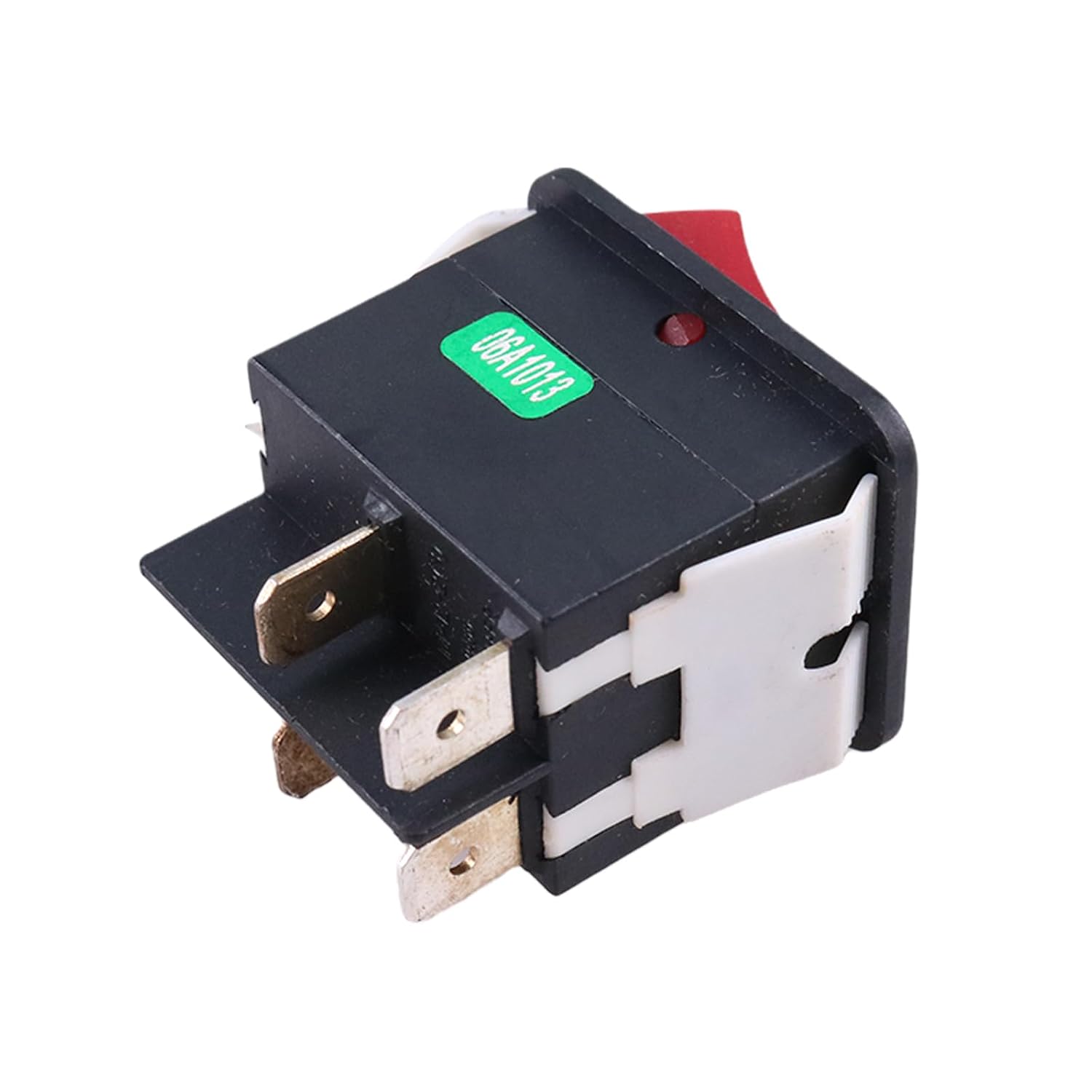 DVPARTS Push Button HY12-9-4 On/Off Rocker Switch 4 Pin IP55 T85HY12-9-4