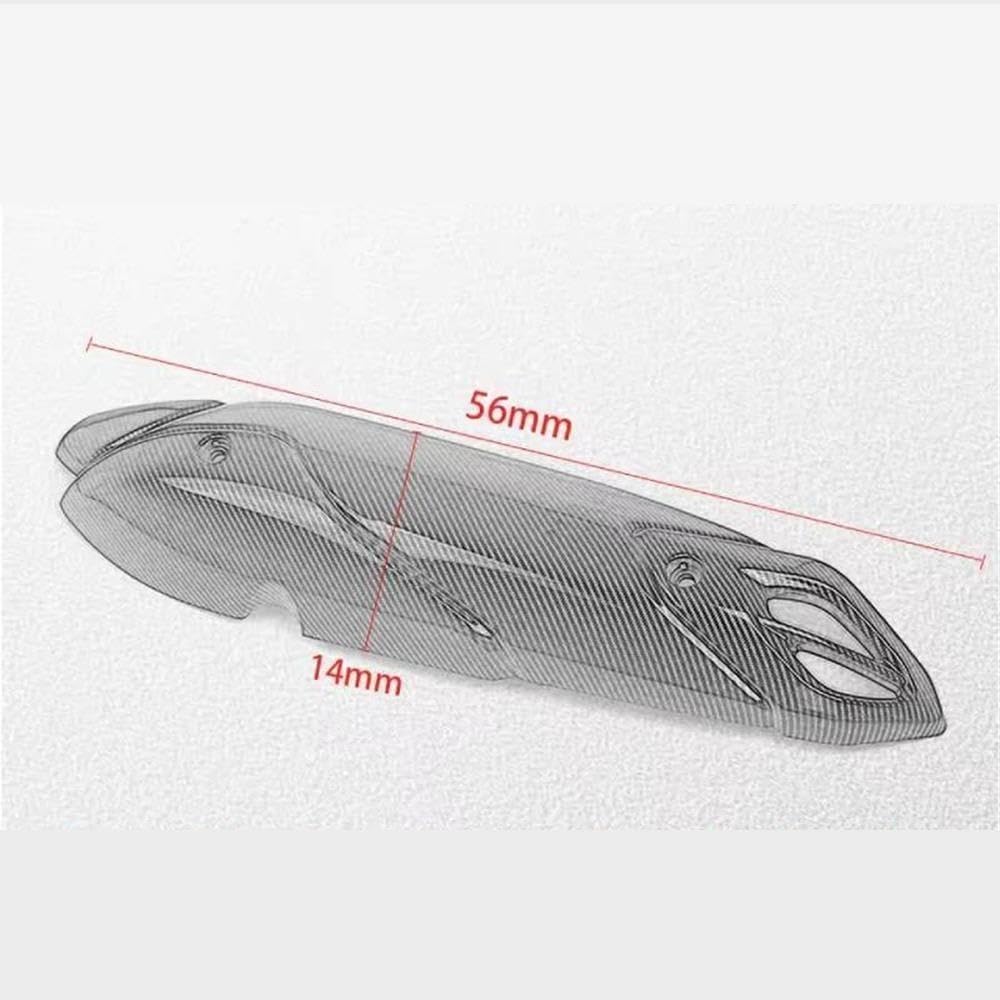 De Protección Térmica Para Cubierta Tubo Escape Motocicleta