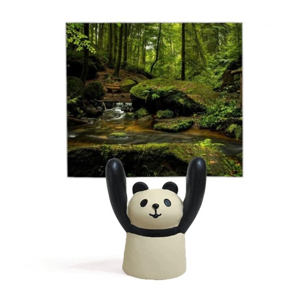 Support de notes panda avec pince robuste pour optimiser le rangement du bureau - 4