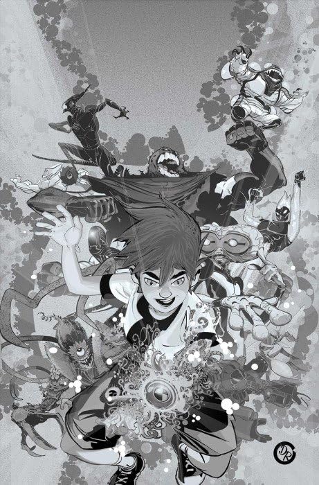 Ben 10 (Dynamite) #1M Dynamite | Comic Book 1:20 Variant B&W Variant