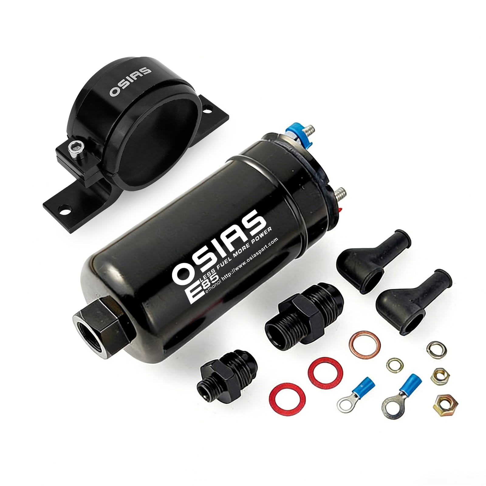 OSIAS External Inline Fuel Pump 380LH