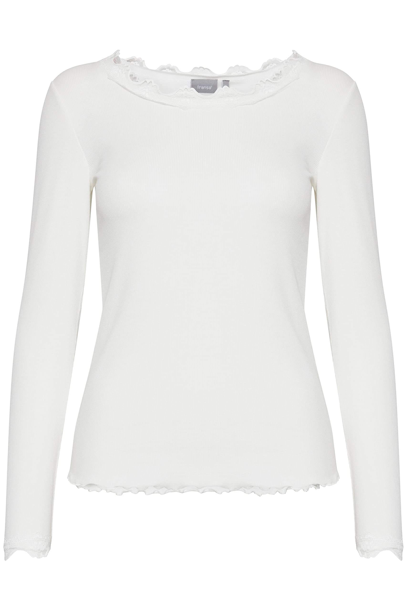 Fransa Women's Plain Frhizamond 2 T-Shirt - Multicolour - Large