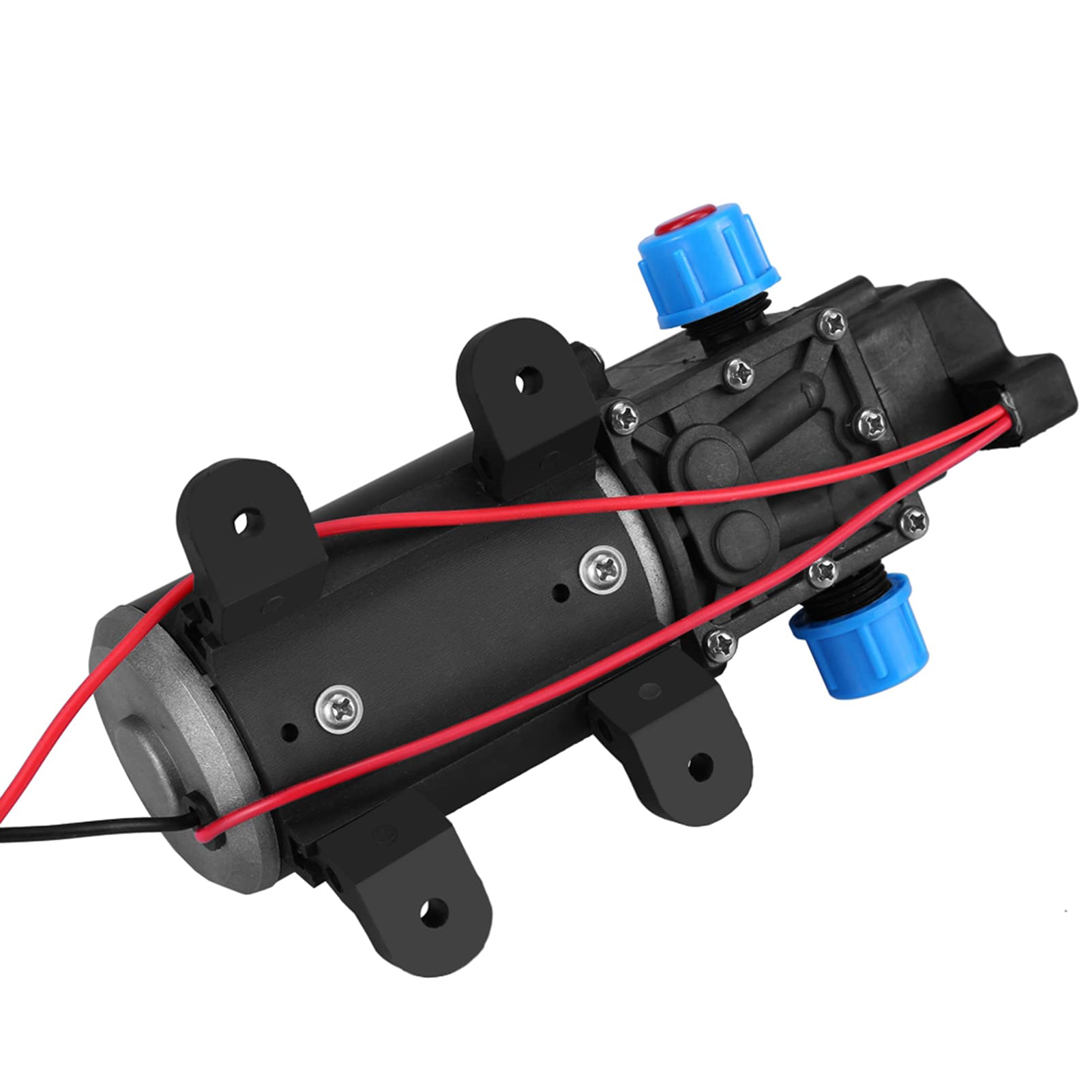 12V DC 100W Pompa Acqua Autoadescante Membrana Alta Pressione 8L Min 160Psi Basso Assorbimento Corrente Costruzione ABS Ampie Applicazioni