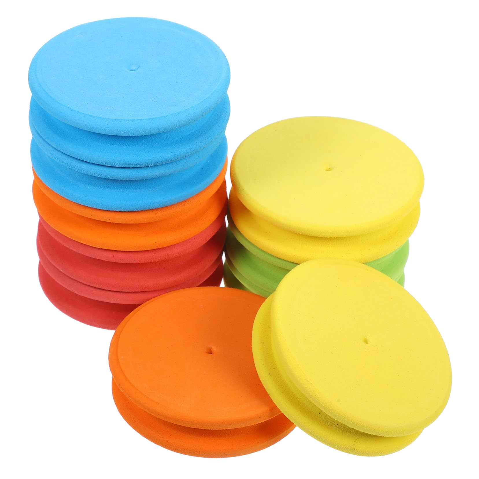 KOMBIUDA Eva Foam Fishing Spool Winder 10pcs Line Keepers Fishing Line Holders Versatile in Multiple Colors