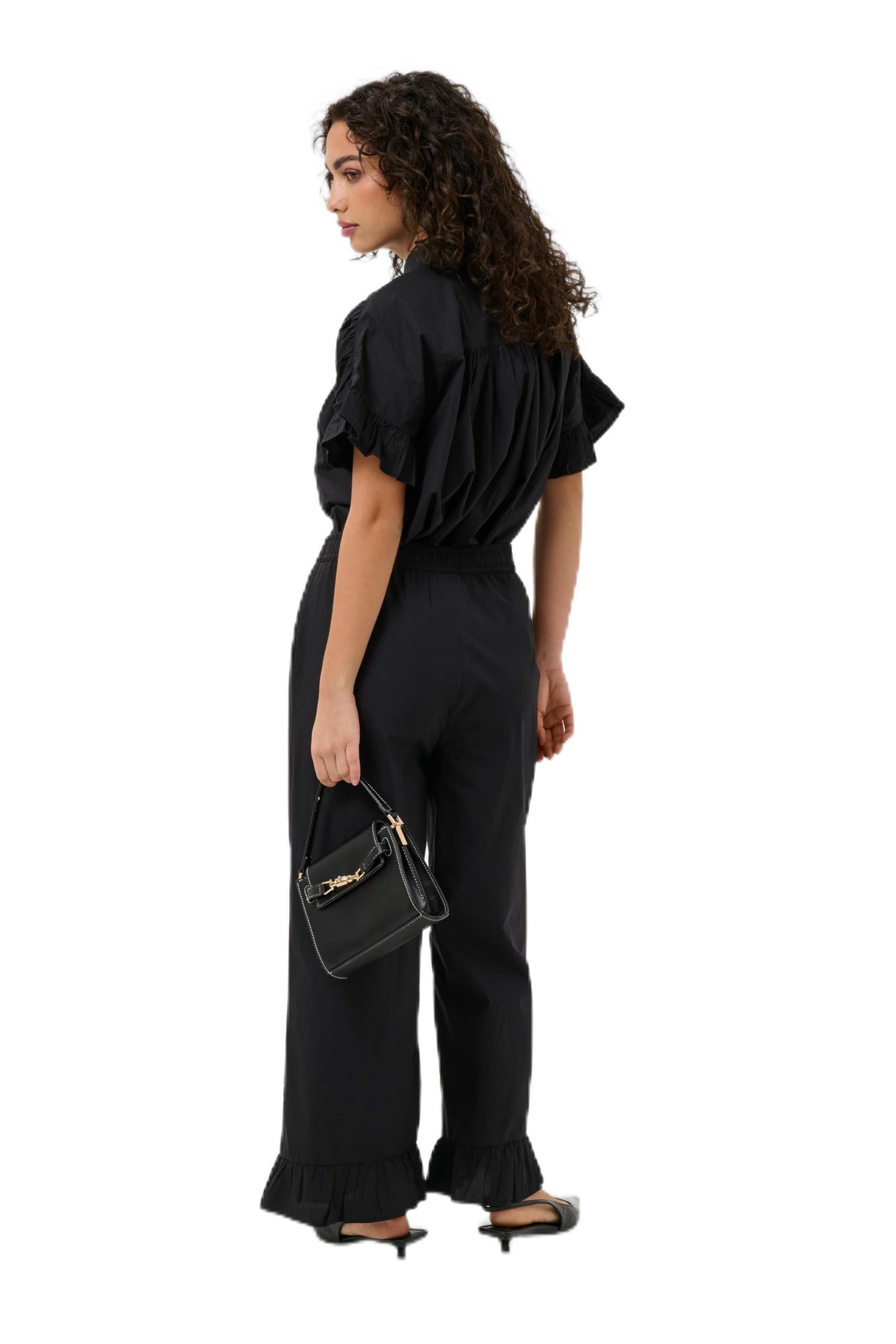 KAFFE Damen Hose KAverdina Hohe Taille