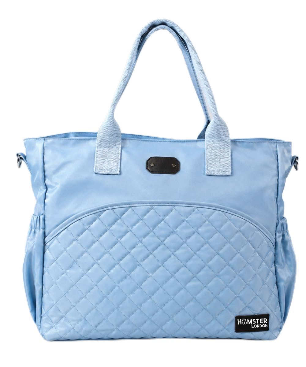HAMSTER London Alba Diaper Bag Changing Satchel Messenger Bag | Multi-Compartment Waterproof Travel-Friendly Baby Diaper Satchel Messenger Bag-image-7