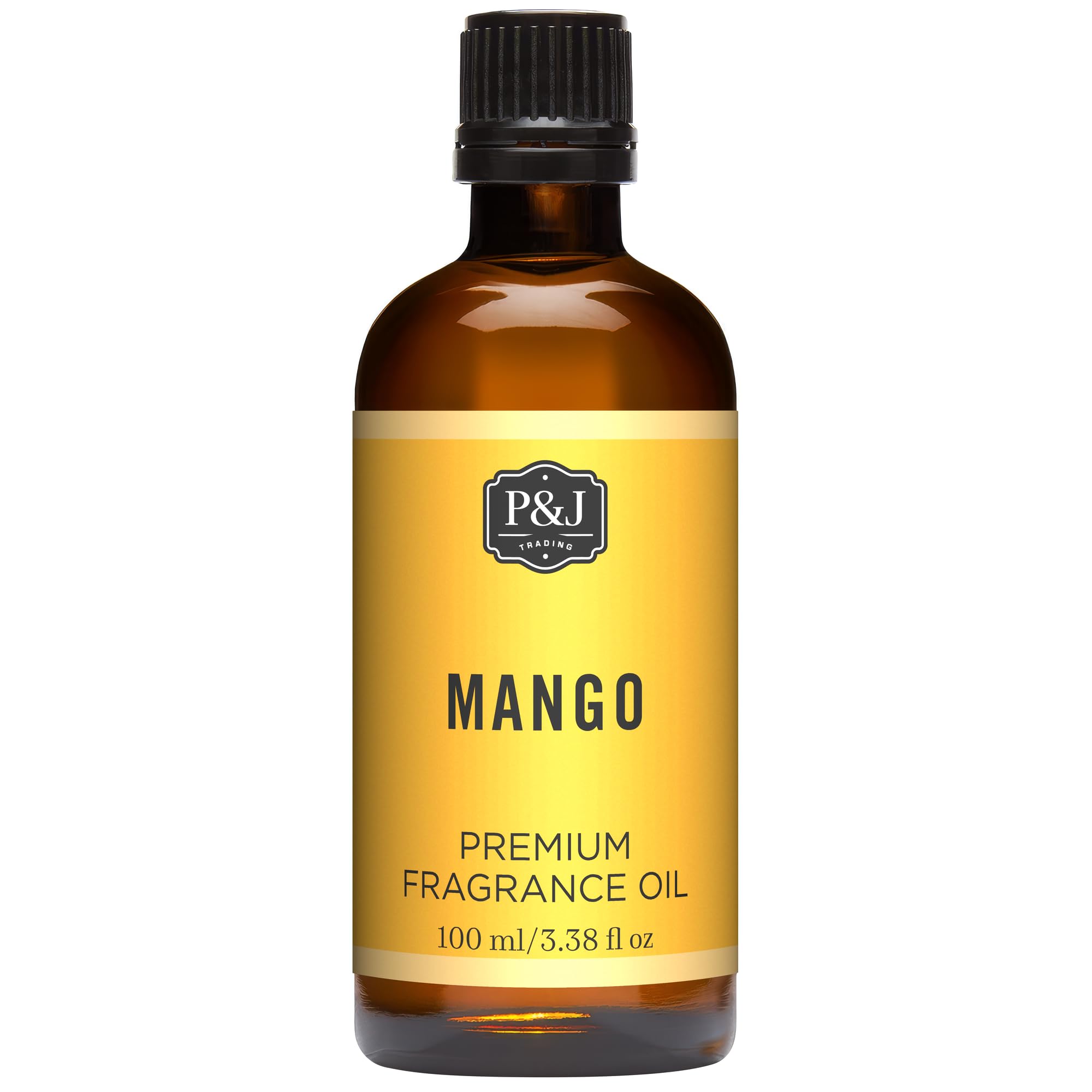 P&amp;J Trading Fragrance Oil | Mango Oil 100ml - Candle Scents for Candle Making, Freshie Scents, Soap Making Supplies, Diffuser Oil Scents