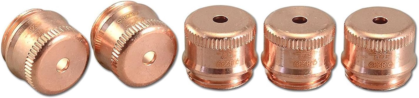 RIVERWELD9-8239 Thermal Dynamics SL60 SL100 A120 Shield Cup Plasma Cutter Consumables 5pk