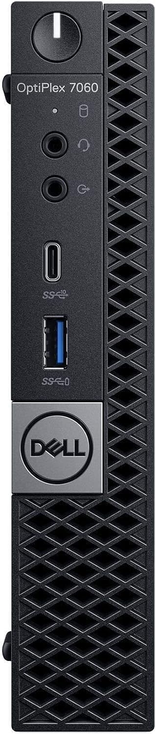 Dell OptiPlex 7060 Mini Desktop Business PC, Intel Core 8100, 256GB SSD, 8GB RAM, USB & DP, WiFi, Keyboard & Mouse, Windows 11 Pro Tiny Desktop Computer (Renewed)