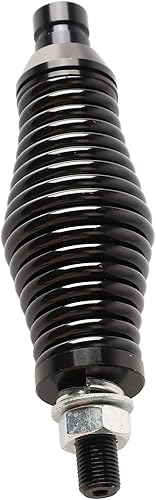 Miniatura 2 de Soporte de antena de radio CB, soporte de resorte de antena estable negro partido resistente para vehículo