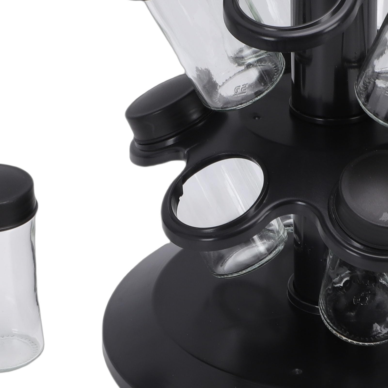 Bewinner Support Rotatif pour Pots D'Épices, Design à Rotation 360