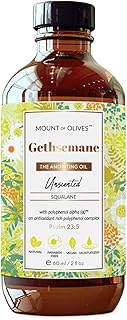 Mount of Olives Anointing Oil (Gethsemane - The Anointing Oil, 60 mL / 2 fl oz) With Cosmeceuticals Derived from Biblical Botanicals