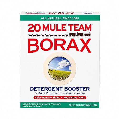 Instant 20 Mule Team Borax Detergent Booster & Household Cleaner,