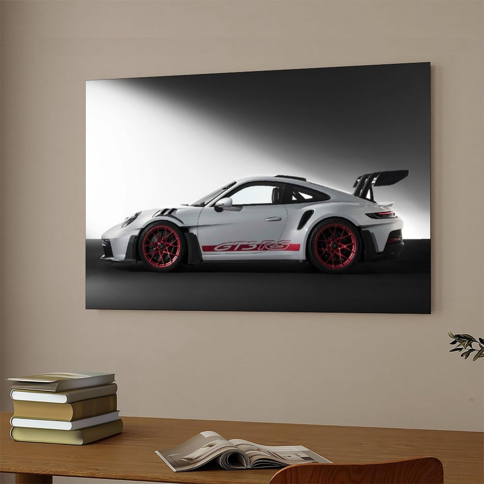 911 GT3 RS Super Car Posters Racing Car Canvas Wall Art For Men Cave Sports Prints For Boys Bedroom Office Aesthetics Decor