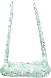 FUOYLOO 1 Conjunto De Rede Quente De Coelho Ninho De Coelho Confortável Gaiola De Coelho Rede Quente Cama De Coelho Lavável Cama De Coelho Cama De Dormir De Coelho Chinchila