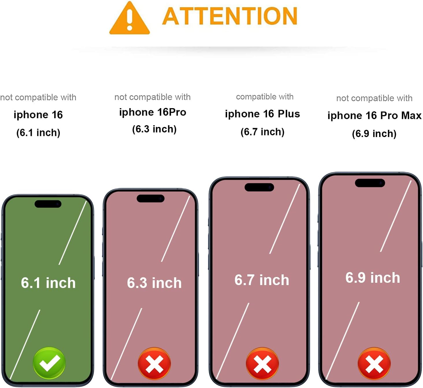 KIHUWEY Compatible with iPhone 16 Case Wallet with Credit Card Holder, Flip Premium Leather Magnetic Clasp Kickstand Heavy Duty Protective Cover for iPhone 16 6.1 Inch (Brown) - Image 2