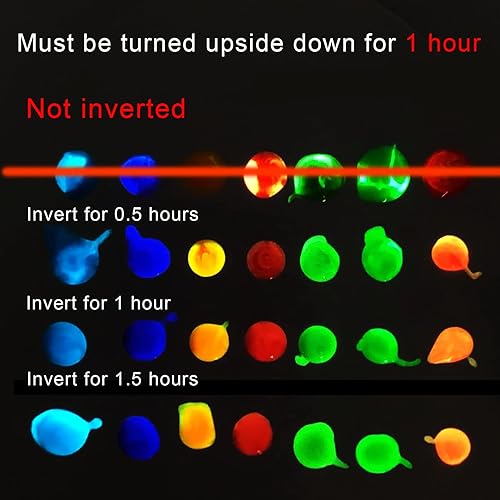 Miniatura 3 de EUPHENG Resina UV Ghost Light, 7 opciones de color que brilla en la oscuridad, colores de 0.35 onzas, resina UV, excelente para hacer señuelos