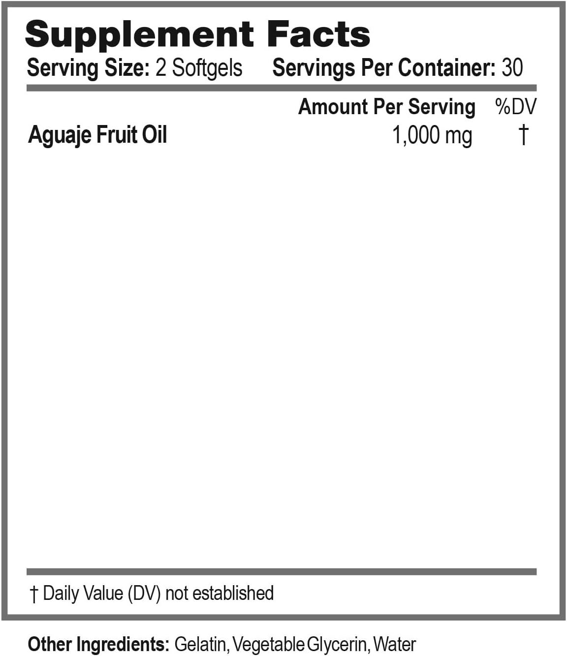 NOOT Aguaje Oil Softgels 1000mg, Natural Phytoestrogen Supplement for Women, Feminine Wellness & Hormone Support, Organic Peruvian Aguaje for Skin Glow, Hair Strength, Curve Enhancer, 60 Softgels