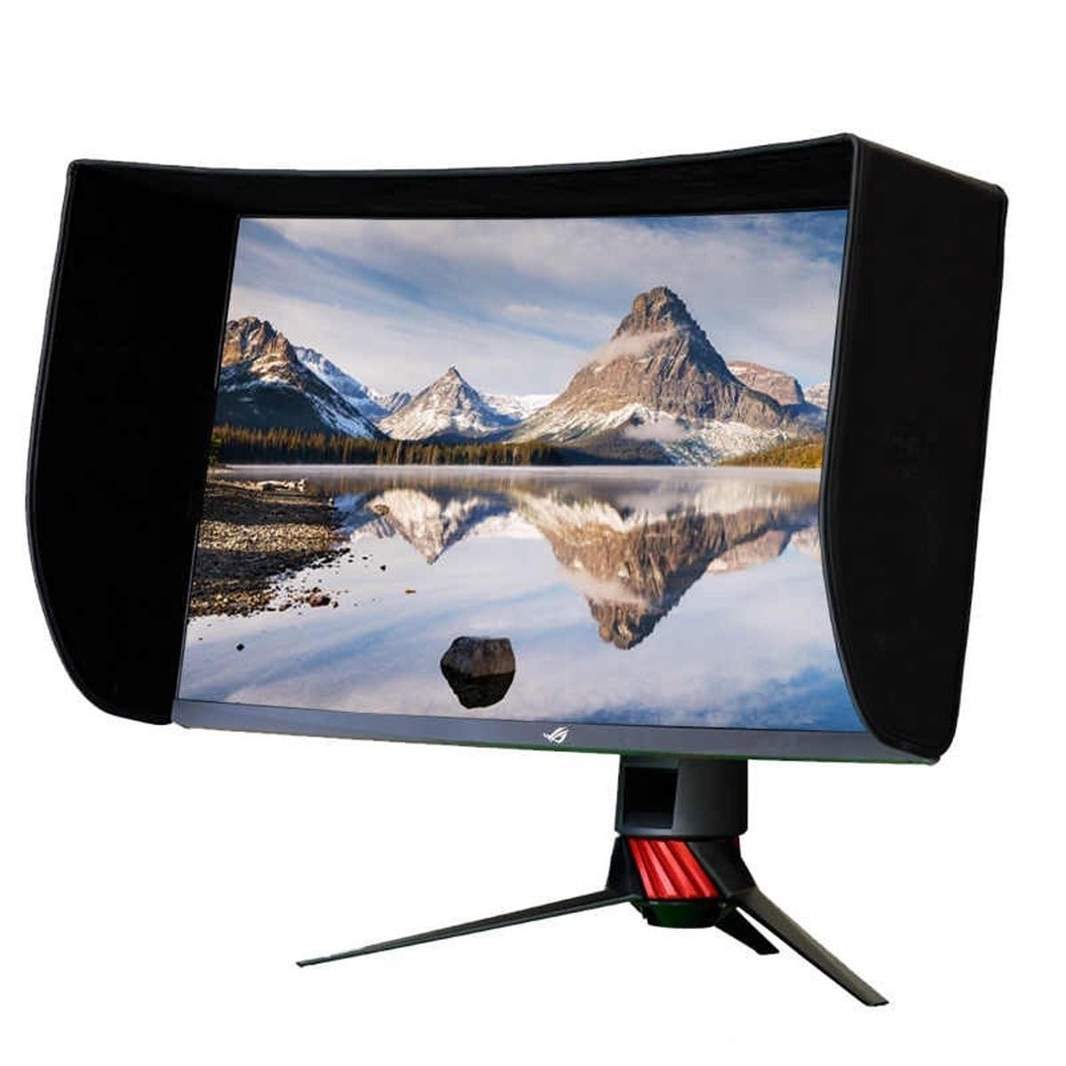Monitor Hood for Sun Glare, Lightweight and Portable Design, Fits 21" to 32" Screens, Ideal for Outdoor Use and Reducing Screen Glare(27S (curved screen))