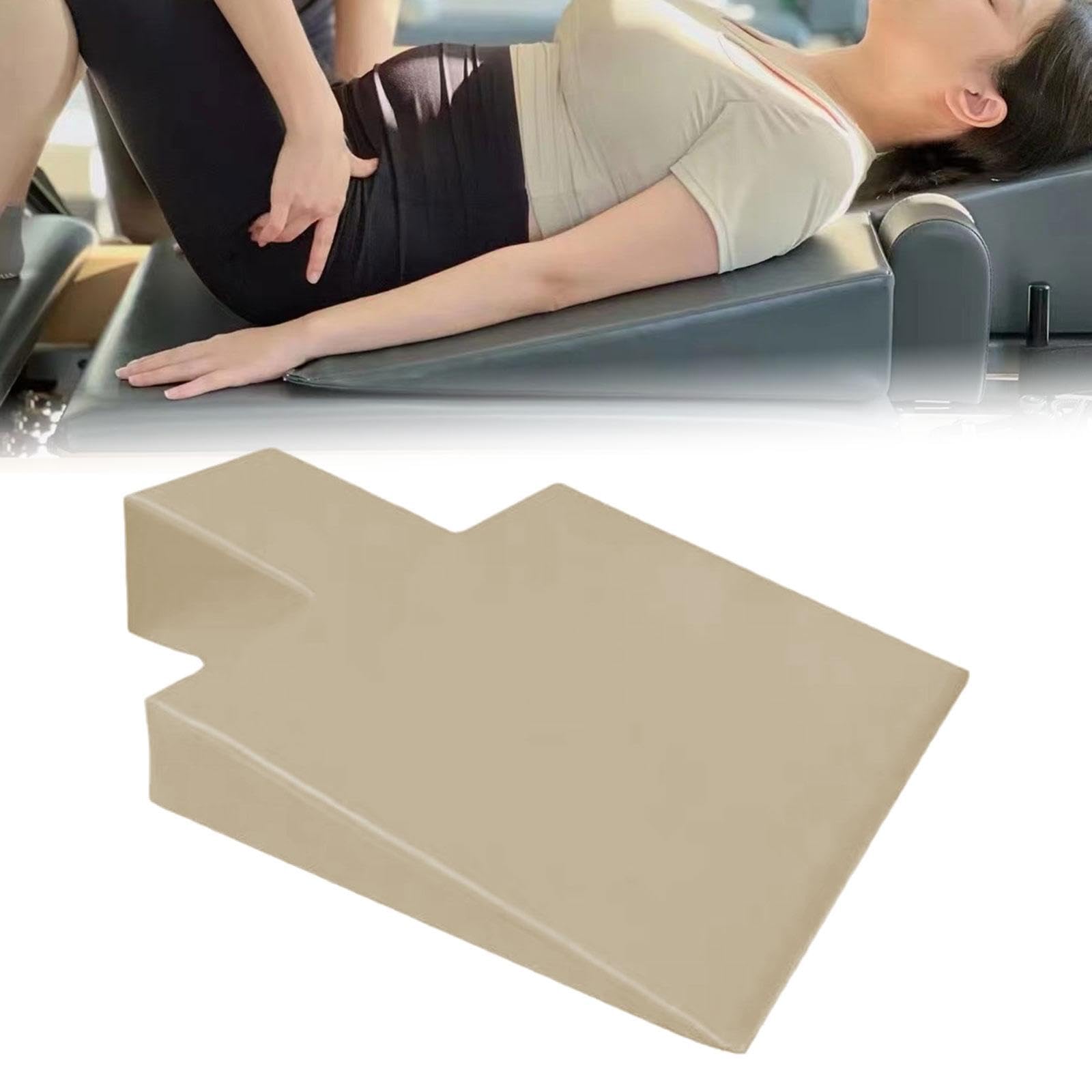 Blok klinowy do pilatesu, do użytku w domu, na siłownię, studio, tapicerowane akcesorium do treningu wytrzymałościowego ciała