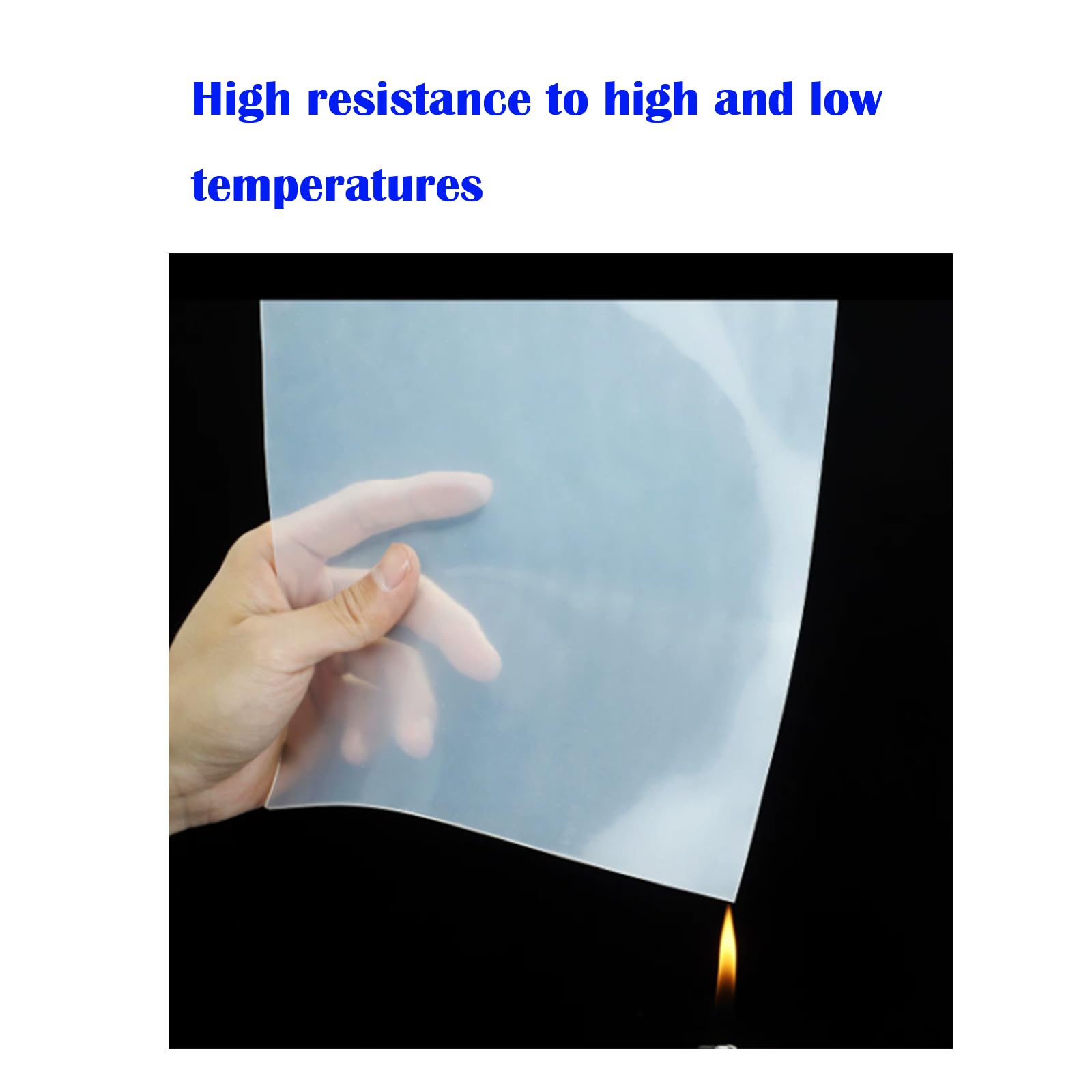 Tappetino in Silicone Per Uso Alimentare, Foglio in Gomma Siliconica Resistente Alle Alte Temperature, Tappetino Morbido E Piatto, Dimensioni 500 Mm × 500 Mm (500mm*500mm*6mm)