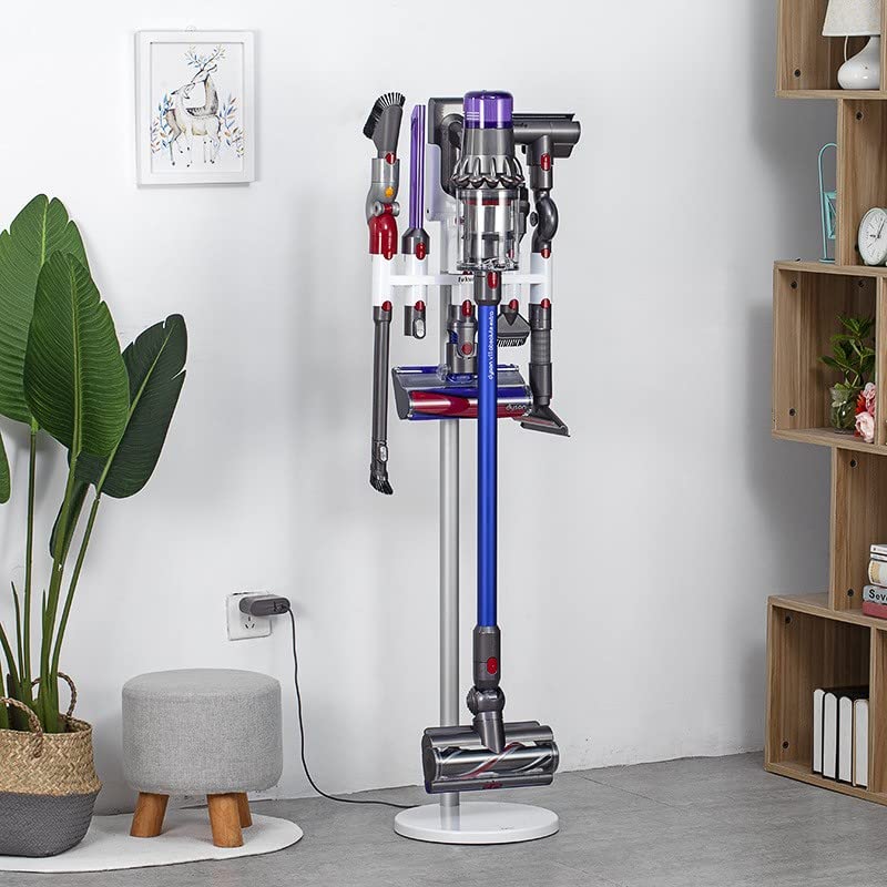 Luchs Adapter für Dyson V 11 und V 15 Ständer, Organizer erweiterung für mehr Aufsätze, kompatibel nur mit Dyson V11 und V15 Docking Station Wandhalterung Ständer Aufbewahrung Halterung für 9 Aufsätze