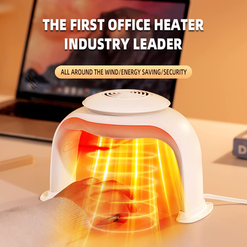 Nooit meer koude voeten met verwarming onder bureau