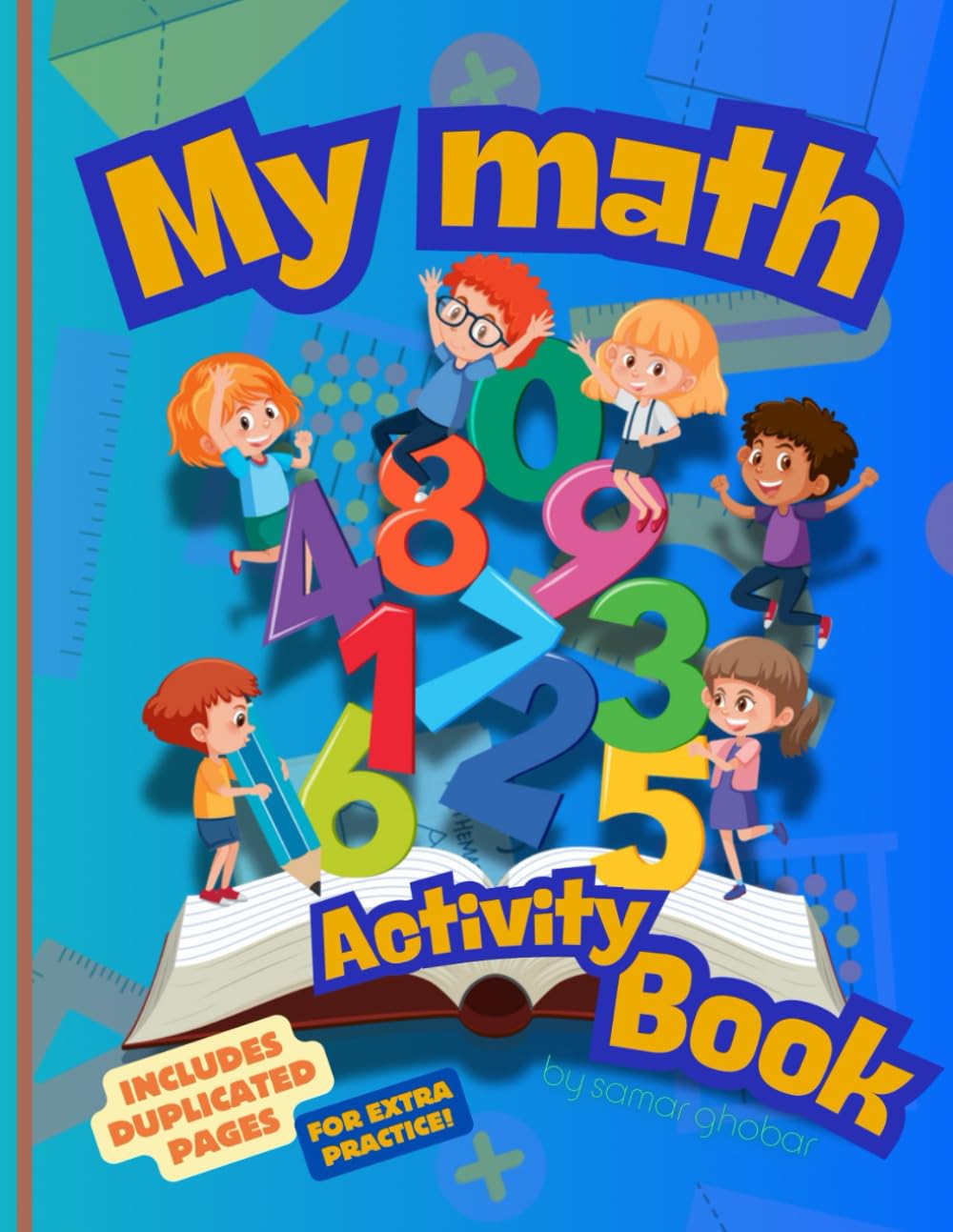 My math activity book