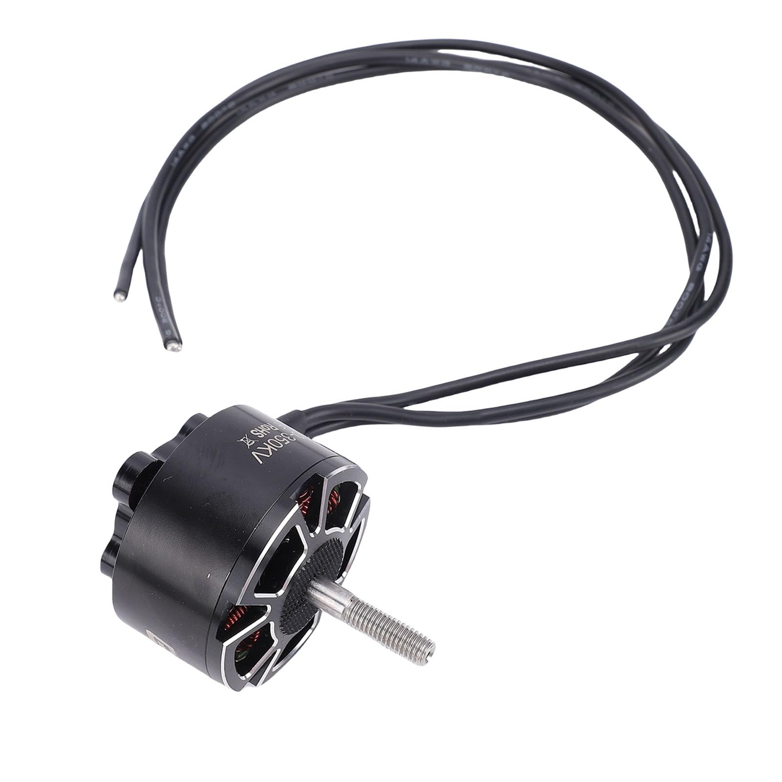 RiToEasysports Silnik Drona 350KV, Bezszczotkowy Silnik ze Stopu Aluminium do Quadkoptera RC, z Zamiennikiem FPV 15-calowym.