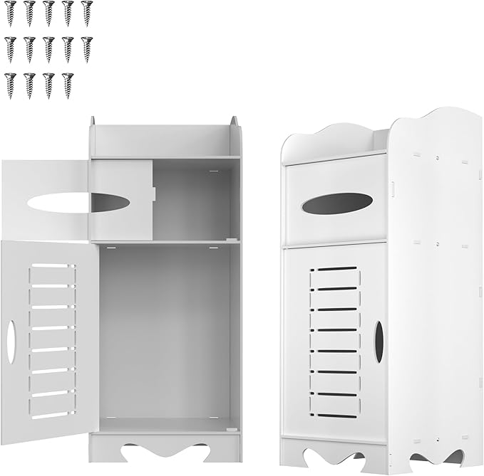 ANSIMIDA Bathroom Floor 60X26X26cm Bathroom Storage Units With