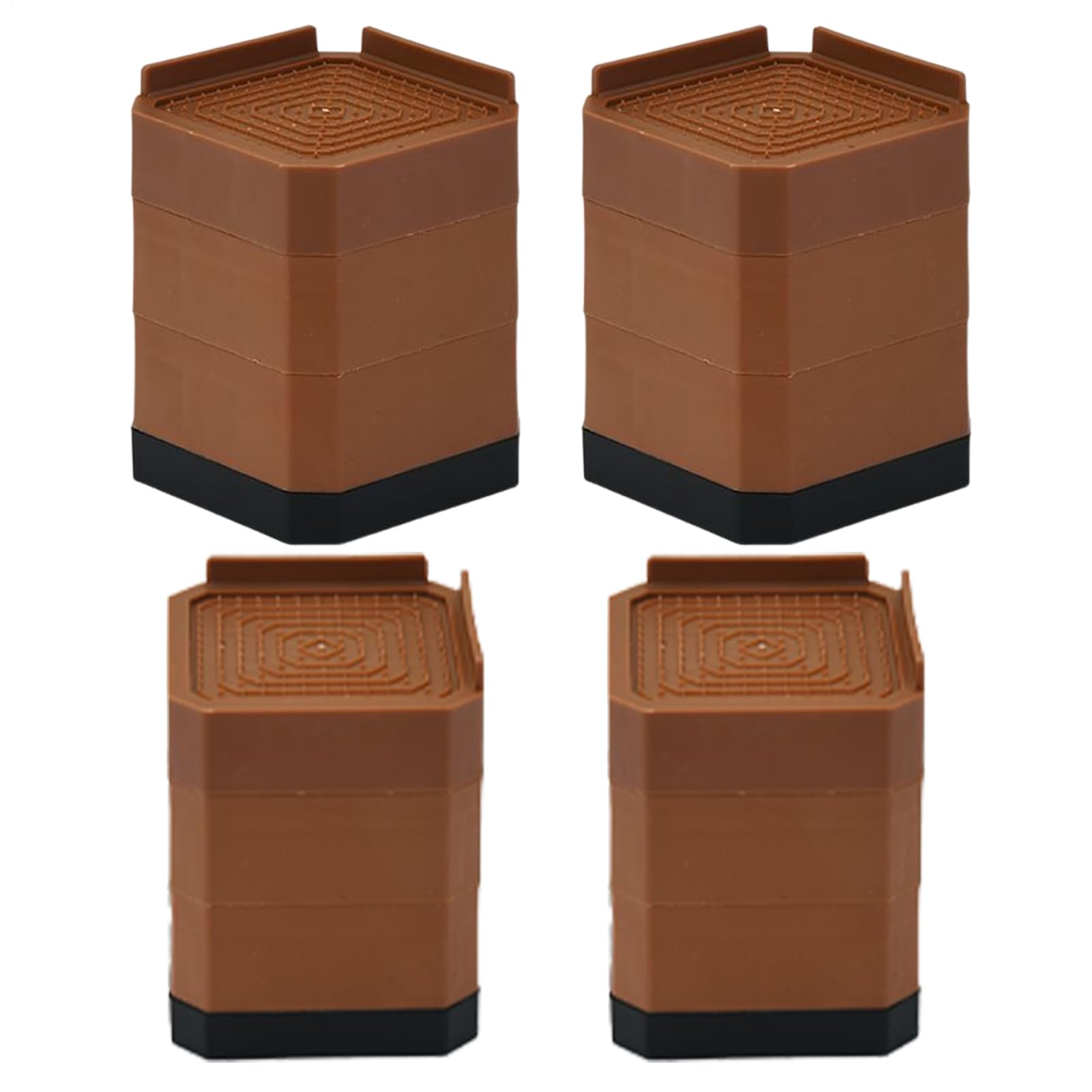Capuchons de pieds de chaise pour stopper les rayures au sol et rehausser le mobilier bas