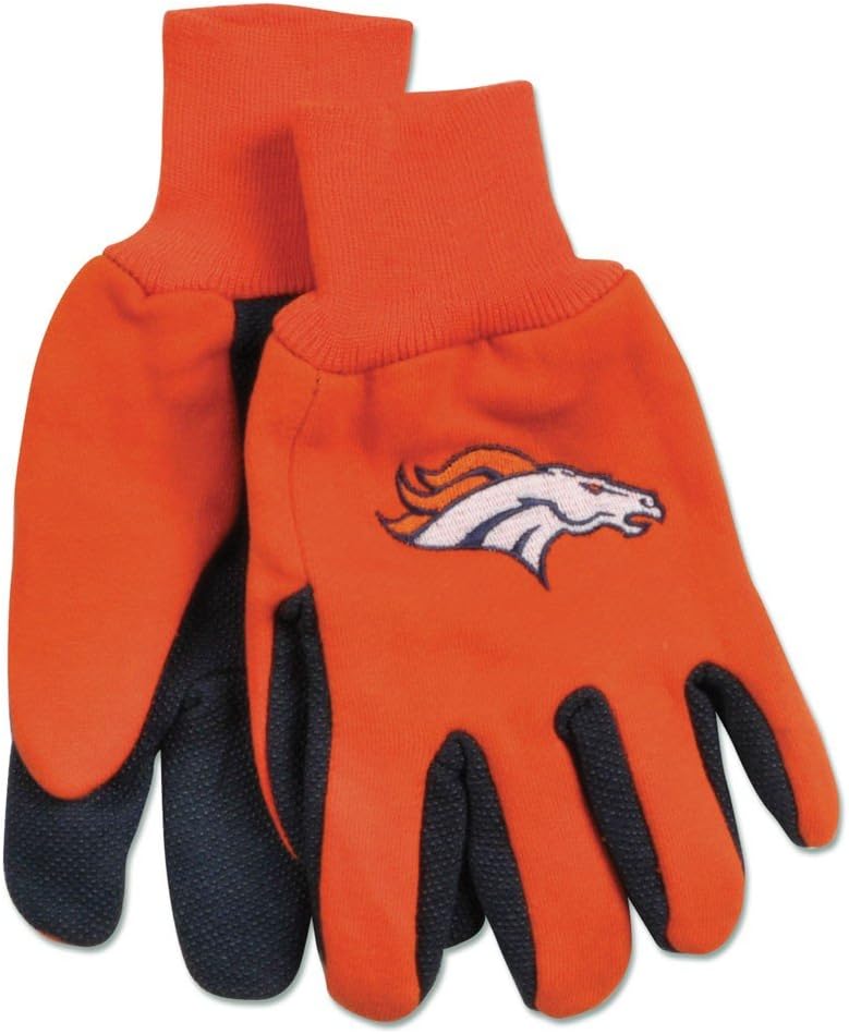 NFL Oakland Raiders Two-Tone Gloves, Black/Gray : Work Gloves : Sports & Outdoors