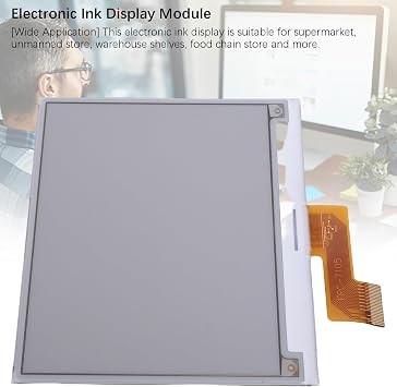 Electric Ink Display Module, 4.2 400x300 Resolution Electronic Ink Screen ePaper Display, with SPI Interface, for Electronic Shelf Labels