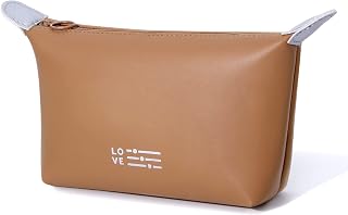 SELLYFELLY Small Makeup Bag Cosmetic Bag for Women Waterproof Makeup Pouch with Zipper Portable Makeup Organizer Bag