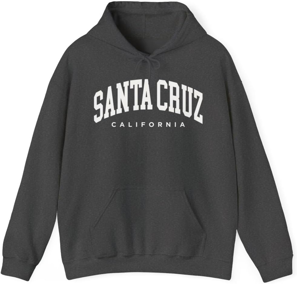 Santa Cruz California Adult Unisex Hoodie