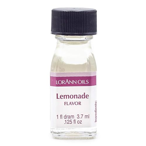 LorAnn Lemonade SS Flavor Flavor, 1 botella de dram (0.0125 fl oz - 0.1 fl oz - 1 cucharadita)