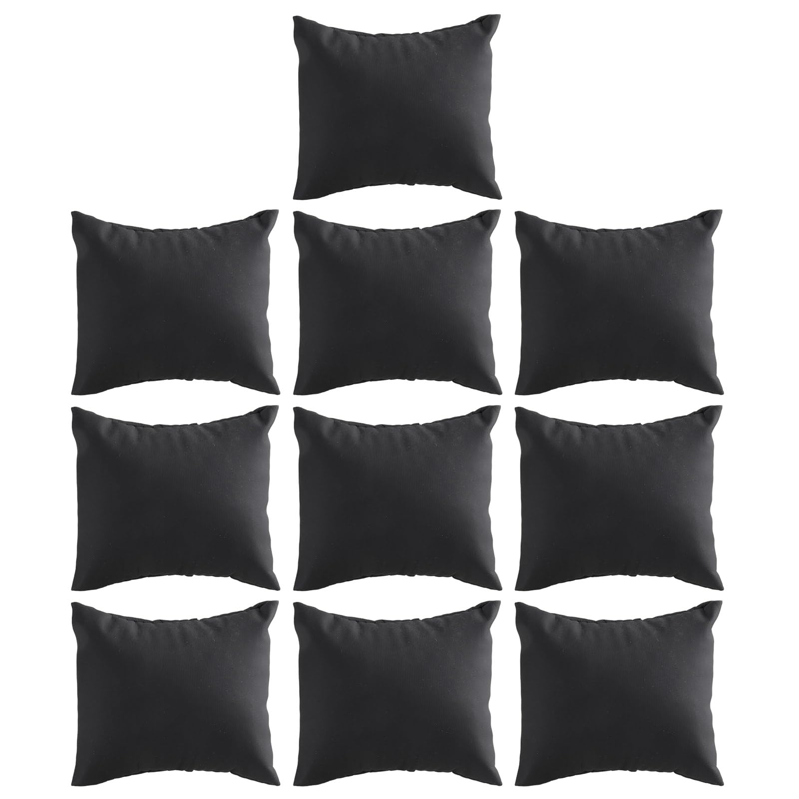 YPBEW 10 PCS Small Watch Pillows Jewelry Display Pillows PU Leather Watch for Jewelry Displays for Display