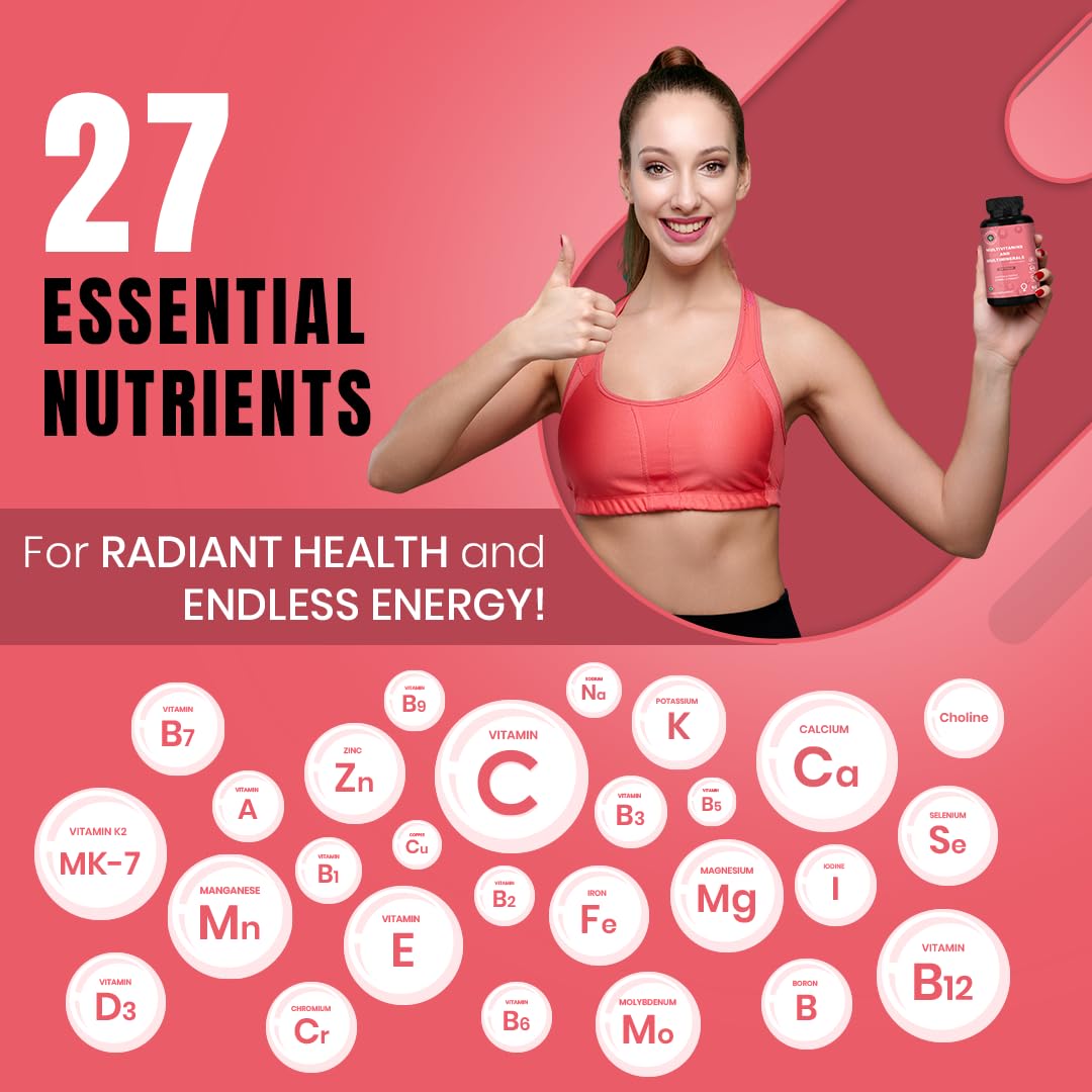 Cureforever for women multivitamins and multiminal tablets - 120 tablets, support for energy, multivitamin with vitamins with vitamins, support for energy, support for energy, bone health, skin, cognitive welfare, and trace elements. Cureforever for women multivitamins and multiminal tablets - 120 tablets, support for energy, multivitamin with vitamins with vitamins, support for energy, support for energy, bone health, skin, cognitive welfare, and trace elements.