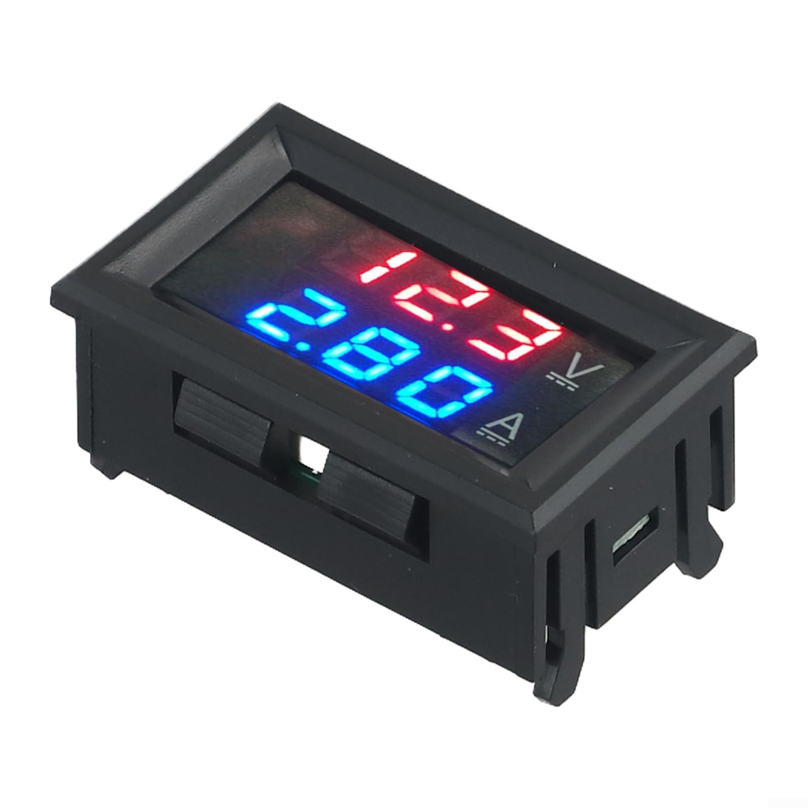 Voltmetro amperometro digitale DC con display a doppio LED di tensione e corrente, supporta intervalli di corrente di 10A, 50A, 100A e tensione fino a 100V (DC 0-100V -100A)