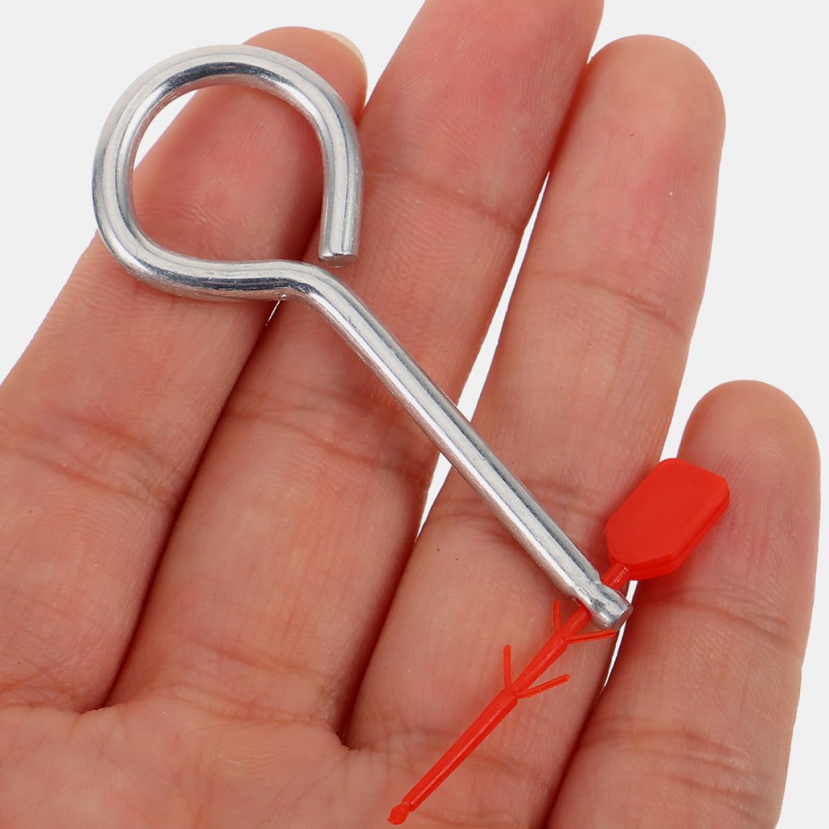 Uonlytech Juego De Pasadores De Seguridad Metálicos Para Extintores, Accesorios De Bloqueo Para Equipos Contra Incendios, Compatibles Hogares y Oficinas, Pack De 20 Unidades