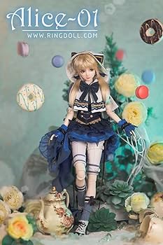 Amazon.co.jp: BJD RINGDOLL ALICE01 13 品 フルセット キャスト