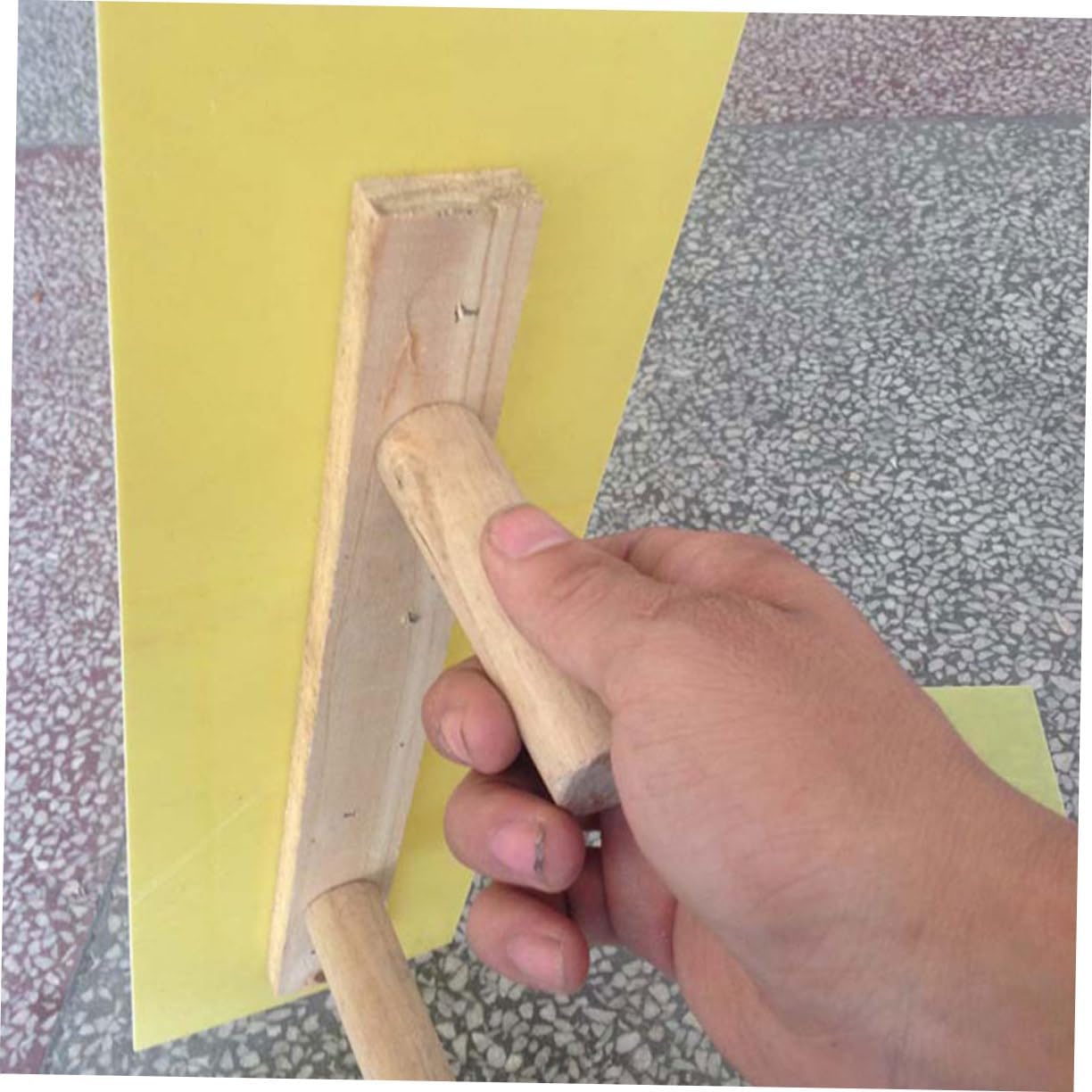 Generic 4pcs Drywall Smoothing Tool Trowel Convenient Plastering Tool for Home and Construction Design for Smooth Finishing for Wall Repair and Renovation