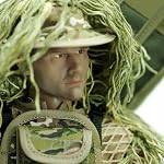 1/6 Scale Soldier Action Figures, 12 Inch Military Action Figures Set with Weapons and Clothes - Type L - All Terrain Sniper Soldier